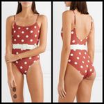 Solid & Striped 💕💕 Nina Belted Polka Dot Swimsuit Photo 10