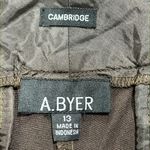 A Byer A.Byer, Cambridge, Wide Leg Dress Pants, Brown, Size 13 - NWT Photo 4