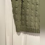 NWT Uncharted Threads Size L Dusty Olive Green Knit Cropped Cotton Tank Top Size L Photo 6