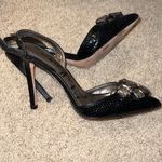 Sam Edelman Black Pointed Toe Slingback Pumps Photo 4