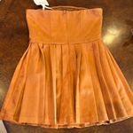 JW Pei NWT  brown strapless dress Photo 3