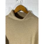 RD Style  Turtleneck Sweater Dress XS Tan Knit Long Sleeve Knee Length Photo 4