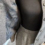 J.Jill grey speckle woolen skirt jacket‎ 2pc suit size 8P vintage Gray Photo 6