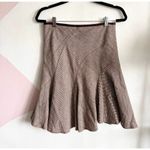 Vintage Plaid Flared Midi Skirt, Grunge, Fairycore,Cottagecore, Academia, Medium Photo 1