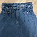 Free People  Braided Baby Mini Skirt Photo 2