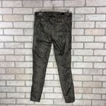 Kut From The Kloth Donna High Rise Ankle Skinny Jeans in Snakeskin Wash Size 4 Photo 4