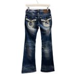 Big star 1177  Sweet Flare Jeans 25R western flap pockets excellent condition Photo 1