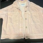 Old Navy  Pink Jean Jacket Pastel Photo 3