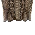 CAbi  #887 Medium Wonderfall Sweater Vest Peplum Shell Gray Fitted Cotton Blend Photo 7