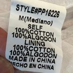 PaperMoon 100% cotton plaid chopped hem drawstring shorts, gauze liner Size M Photo 11