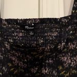 Madewell Hopewell Puff-Sleeve Crop Top in Blurred Ikat Photo 4