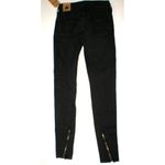 True Religion New $219 Womens 24  Brand Jeans NWT Halle Skinny Black Tar Ankle Zi Photo 7