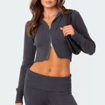 Edikted Desiree Knitted Hooded Cardigan Photo 0