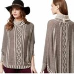 Yoon Delphine Wool Cashmere Blend Cable Knit Cowl Neck Gray Sweater S Photo 1