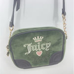Juicy Couture NWOT  SuperGreen Chocolate‎ Heritage Crossbody Bag Photo 0