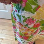 Lilly Pulitzer Fully Lined Yellow Pink Embellished Mini Pencil Skirt Size 10 Photo 3