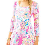 Lilly Pulitzer Devon Dress in Tiki Pink Sunken Treasure size XXS Photo 0