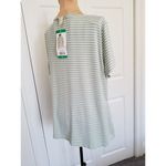 matty m  V-Neck Side Tie Light Olive Tee Short Sleeve Top  Women's Size XL Photo 2