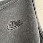 Nike Plus 1X Midi Dress Vtg 90's Jersey Black Spaghetti Strap Embroidered Logo Photo 3