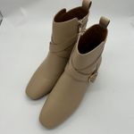 Coach  Women's Nadia Ankle Bootie Tan Beechwood Leather Size 7.5B Photo 7