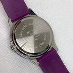 FMD women’s quartz analog purple tone 38mm colorful bezel crystals running Photo 5