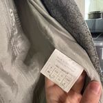 Vintage John Galliano 2006 Trench Coat Gray Size 6 Photo 9