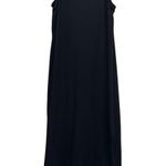 Nike  Women's Black Sportswear Jersey Spaghetti Strap Maxi Jersey Dress Size S Photo 0