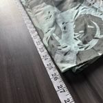 NWOT Cadeau Maternity Leaf Abstract Blouse Silk Blend in Shades of Green Size M Size M Photo 8