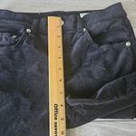 Rag and Bone High Rise Ankle Skinny Black Velvet Women's 27 Photo 12