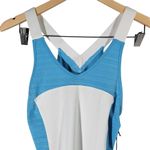 Lija Flow‎ Drop Tank White & Surf Blue S NWT Photo 2