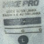 Nike  PRO Womens 1/2 Zip Polka Dot L/s Running Dri Fit Pullover Thumbholes L LG Photo 2