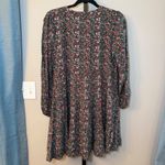Matilda Jane  Fabulously Floral Dress Long Sleeve Tiered Size Small Green Pink‎ Photo 3