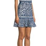 Alice + Olivia Rapunzel Embroidered Flounce Mini Dress, Size 0, $495 Photo 5