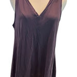 cupio Womens Black Sleeveless V Neck Tank Size Large Photo 0