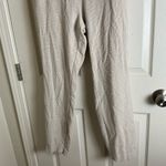 H&M light beige checked cigarette trousers size 10 Photo 7