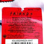 Friends 90s TV Show Womens No Show Socks 5 Pairs Fun Novelty Gift Central Perk White Photo 2