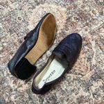 Repetto Paris Womens Dark Sparkle Loafer Flats Shoes Size 38.5 US 7.5 Balletcore Blue Photo 4