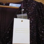 Mac Duggal  35109 Womens Purple Embellished Flutter Sleeve Gown Dress Photo 14