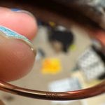 Elegant Rose Gold and Silver Women's Ring Set moissanite size 6 Photo 6