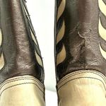 Frye Vintage ‎ Western Leather Metallic Cowgirl Boots Womens 6.5B Photo 5