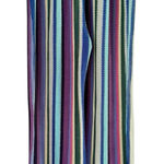 That’s It Multicolor Striped Semi Sheer Crochet Knit Wide Leg Pants Size Small Purple Photo 0