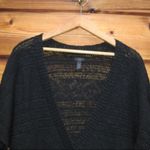 Soma NEW  Intimates Black Cardigan Sweater Photo 2