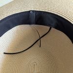 Beach It Up Tan Straw Hat with Braided Rope Tassels — Never Worn Photo 9