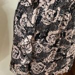 Guess floral print ruffled strap cinched elastic waist chiffon mini dress size M Photo 7