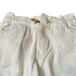 Free People  Paradise Linen High Waist Cropped Pants Size Small Photo 2