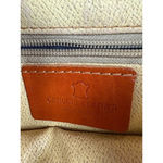 Micro Firenze Leather Hobo Bag Designer Ring Accent‎ Shoulder Bag Brown Photo 10