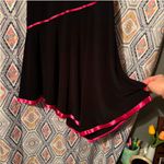 Taboo 2000s  Black Dress with Pink Trim Photo 2