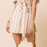 Mi Ami Megan tie front romper size M Size M Photo 0