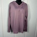 West Loop  Women’s Hooded Long Sleeve Top Size Large EUC Photo 1