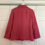 Pendleton 100% merino wool pink peacoat jacket L Photo 4
